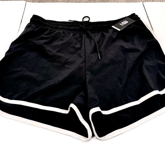 I ID Ideology Women S Drawstring Running Shorts Black, short - Picture 6 of 8